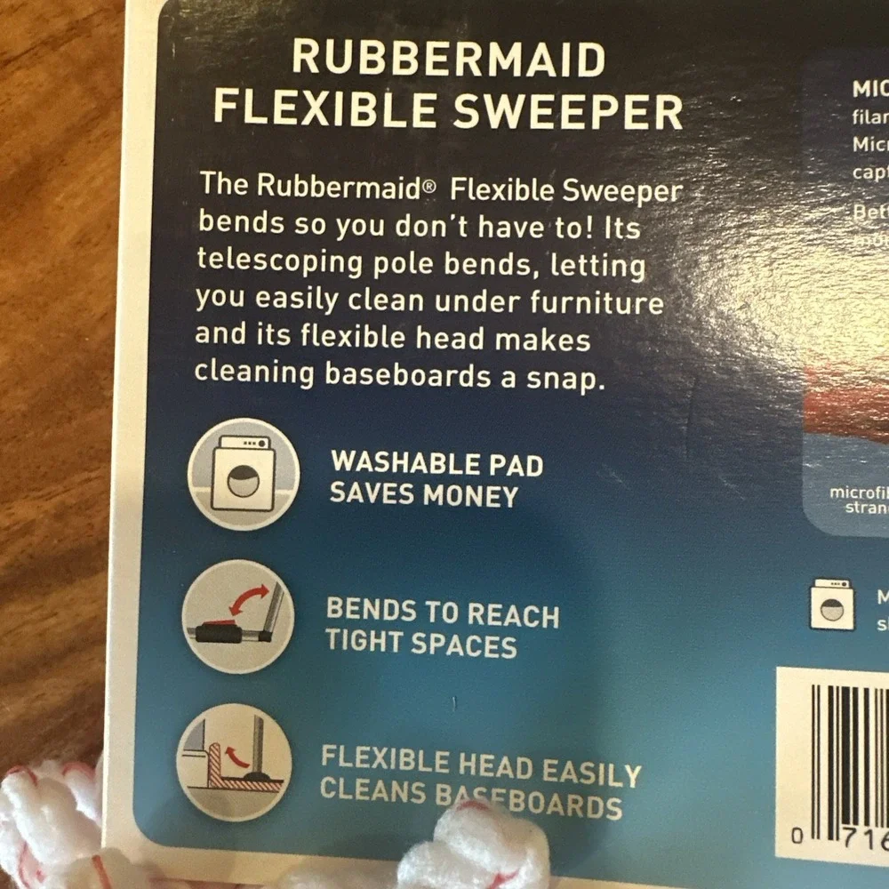 Rubbermaid Reveal Microfiber Dusting Pad 16.5